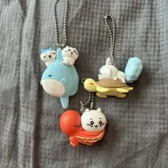 ちいかわ　水族館　フィギュアマスコット　3種