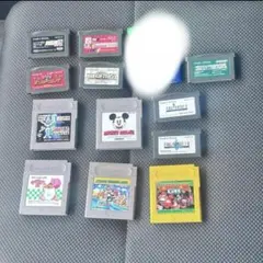 ゲームボーイソフトセット　18枚