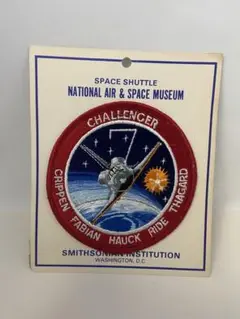 NASA お土産 ワッペン 宇宙船 チャレンジャー号