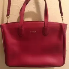 美品!フルラ ハンドバッグ ミニトートバッグ2way