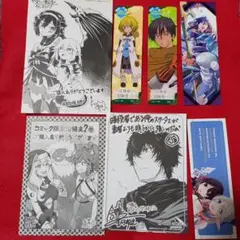 コミック　特典　しおり　①　バラ売り可