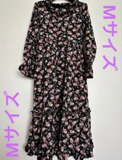 星名桜子 しまむら コラボ ワンピース 黒 ブラック Mサイズ 新品未使用品