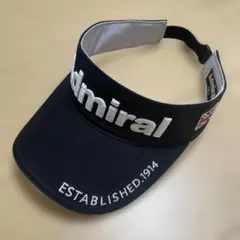 Admiral ゴルフバイザー 黒