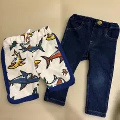 ズボン80 2点セット　ブリーズ　西松屋