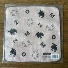 moz 動物柄 ミニタオル