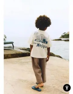 HÔTEL MAGIQUE © X ZARAプリントTシャツ