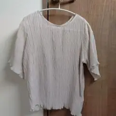 ホワイト ポリエステル Tシャツ