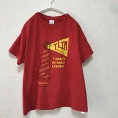 【GILDAN】ギルダン　赤 Tシャツ プリント 【M】ユニセックス
