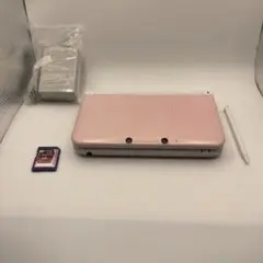 ニンテンドー3DS LL ピンク×ホワイト