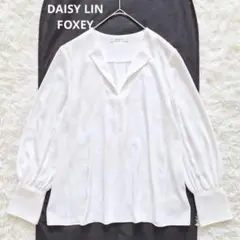 極美品＊デイジーリンDaisy Sophisticated Blouse白 40 極美品＊デイジーリンDaisy Sophisticated Blouse白 40 レディース