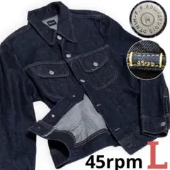 美品 45rpm Gジャン ジージャン デニム ジャケット ジャンパー L 3