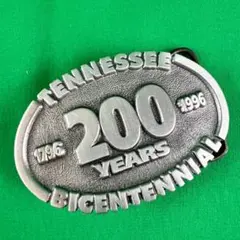 バックル　TENNESSEE　200　YEARS　GEORGIA　USA