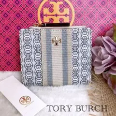 極美品☆TORY BURCH トリーバーチ 折り財布 ミニウォレット