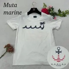 【極美品/伸縮性】Muta marine ムータマリン Tシャツ イカリ柄 2025年最新】mutaイカリの人気アイテム - メルカリ