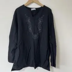 ［DA colection］ブラウス(F)/コットン100%✨ シンプル 刺繍