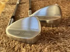 タイトリスト SM9 ノーメッキ サテン仕上げ 52.58二本セット