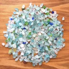 小粒シーグラス MIXカラー 150g ③