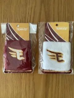 楽天イーグルス Eロゴリストバンド ホワイト＆レッド