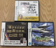 Nintendo DSソフトもっと脳を鍛える大人の…など3セット