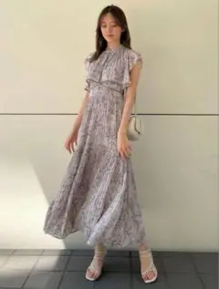 スナイデル SNIDEL ケープ プリーツワンピース