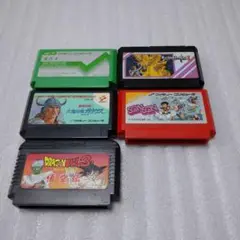 ファミコンカセット5本セット