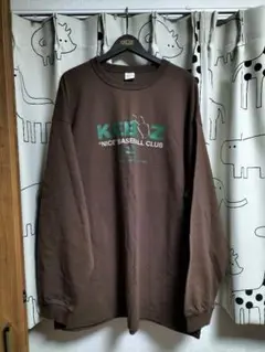 KEBOZ ブラウン 長袖カットソー XXL
