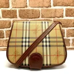 BURBERRY ノバチェック ショルダーバッグ 4367