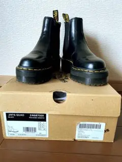 Dr.Martens 2976 QUAD チェルシーブーツ 厚底ブーツ