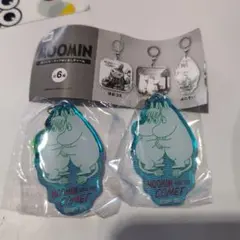 ムーミン アクリルキーホルダー　よりそい