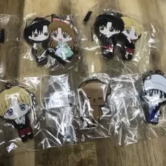 全5種 学園アリス カプセルラバーマスコット ガチャ キーホルダー