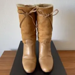 ペリーコ ブーツ キャメル ベージュ