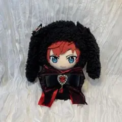 16cm ぬい服 あんスタ 新衣装 ゴシック ブラック レッド 垂れ耳うさぎ