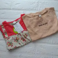 【新品未使用】BirthdayTシャツ2点セット 95cm