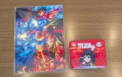 鬼滅の刃 映画入場特典、ミルキー缶 セット