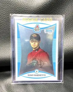トニーバーネット Topps 1st Bowman Chrome RC サイン