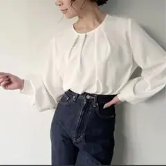 ジュノア ブラウス ホワイト