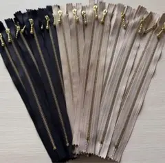 C19 金属製ファスナー25cm/3色各10本合計30本セット