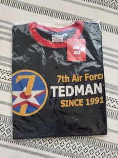 エフ商会　TEDMAN 7th Air Force Tシャツ 44 ブラック