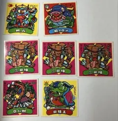 ビックリマン シール 第16弾 悪魔 5種 8枚 セット チョコ ロッテ