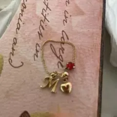 再値下げイニシャルMチェーンリング