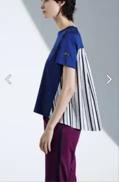 最終価格♡ランバンスポール　異素材ブロッキングTシャツ