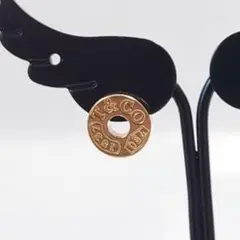 TIFFANY ティファニー 1837 サークル ピアス 750 18金
