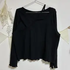 CLETTE クレット トップス 長袖 3L ブラック