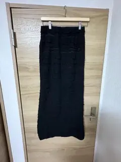kastane フリルフリルスカート　黒