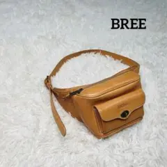 ブリーBREEボディーバッグ　ウェストポーチ　ヌメ革　レザーバッグ　ユニセックス 2025年最新】BREE ボディバッグ・ウエストポーチの人気アイテム