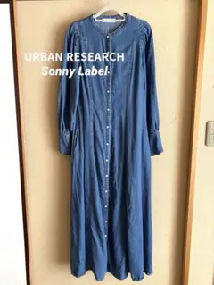 URBAN RESEARCH デニムロングワンピース