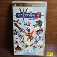 PSP パタポン3 SONY ソニー パタポン 美品