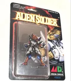 【訳有】ALIEN SOLDIER メガドライブ アクスタ　エイリアンソルジャー