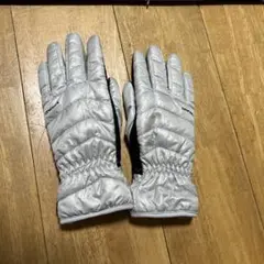 HEAD Sサイズ　シルバー冬用手袋 滑り止め付き
