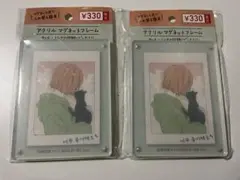 アクリルマグネットフレーム　チェキ・トレカ　ディスプレイ用　seria ダイソー